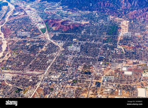 aerial of Los Angeles Stock Photo - Alamy