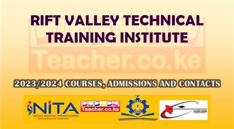 Rift Valley Technical Training Institute Courses Offered, Contacts and Application Procedure ...