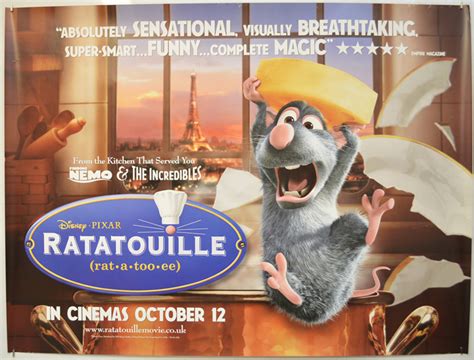 Ratatouille Pixar Poster