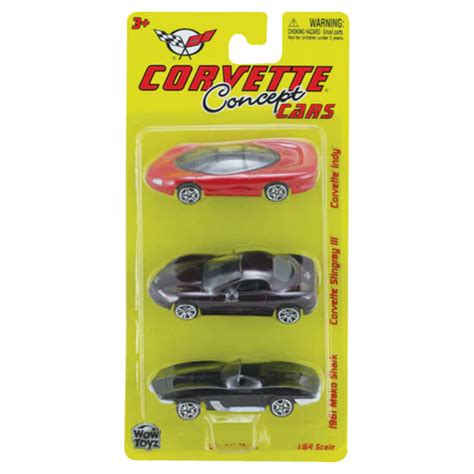 Wow Toyz Corvette Concept Cars Diecast Playset – San Diego Automotive Museum