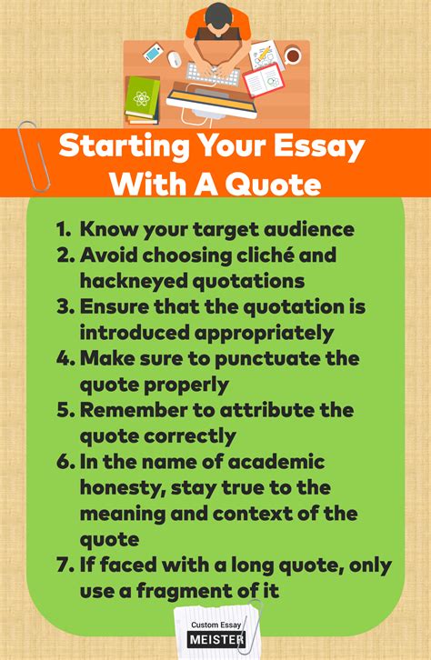 Begin Your Essay with a Quote | CustomEssayMeister.com