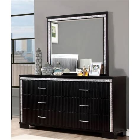 Black Modern Dresser With Mirror / Do you suppose tall black dresser ...