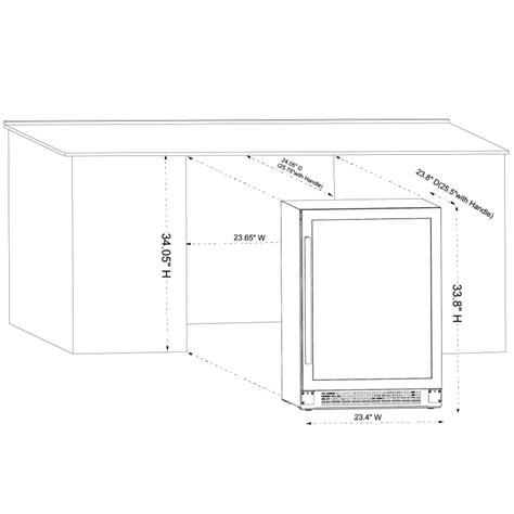 A Full Guide to Wine Cooler Dimensions – Ca'Lefort