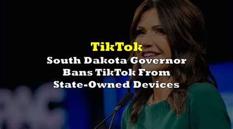 South Dakota Governor Bans TikTok From State-Owned Devices | the deep dive