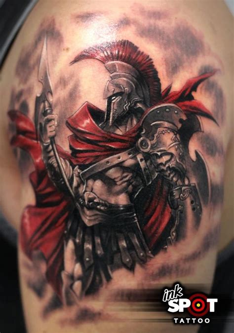 roman soldier tattoo - Google zoeken | Mythology tattoos, Greek tattoos, Tattoos