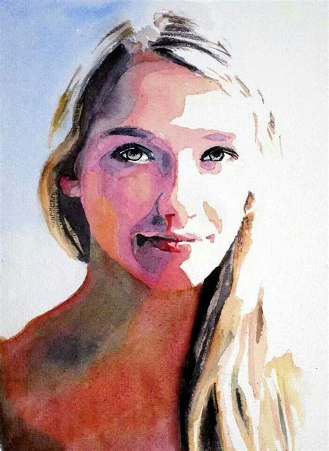 How To Do Watercolor Portrait Painting – View Painting