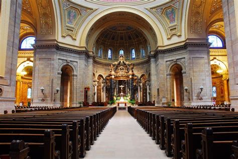 Interior of St Pauls Cathedral Stock Image - Image of dome, cathedral ...