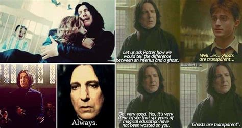 Professor Snape's Best Moments In Harry Potter