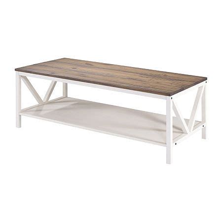 48" Distressed Farmhouse Coffee Table - JCPenney | Coffee table farmhouse, Coffee table ...