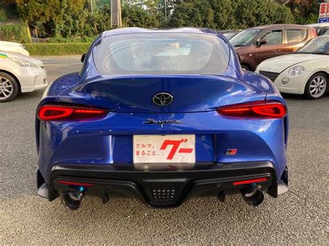 TOYOTA SUPRA RZ | 2023 | BLUE | 422 km | details.- Japanese used cars ...