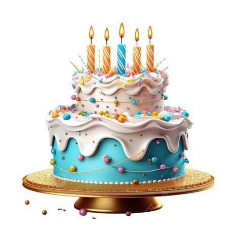 Birthday Cake 3d Illustration, Birthday Cake, Birthday, Cake PNG ...