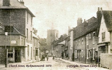 Historical Photographs of Rickmansworth in Hertfordshire: Church Street ...