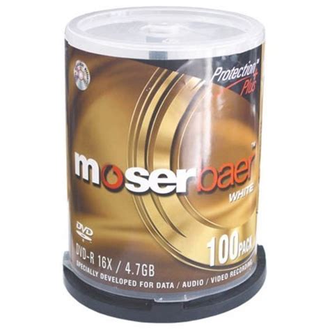 Moser Baer Moserbaer DVD, Memory Size: 4.7 Gb at Rs 1380/piece in ...