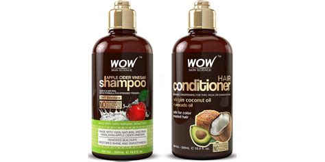 WOW apple cider vinegar shampoo + conditioner falls to $19.50 (Reg. $30 ...