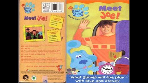 Opening To Blue's Clues Meet Joe 2002 Vhs - Opening To Blues Clues Meets Joe 2002 Vhs Youtube ...