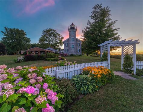 Post-Sunset At The Sodus Point Lighthouse - Trick of the Light Photography