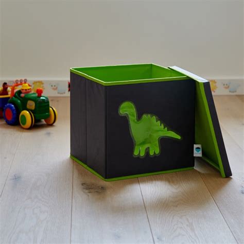 Dinosaur Toy Box with Lid | The Organised Store