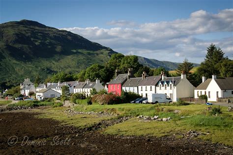 Scotland - Village of Dornie | by Dominic Scott Photography Red House, Family First, Scottish ...