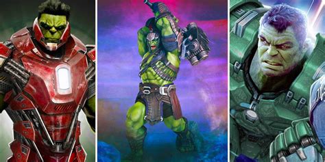 10 OP Suits Of Armor Hulk Smashed (And 10 He Was Forced To Wear)