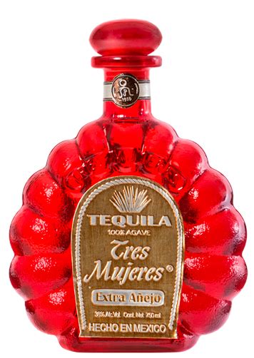 a bottle of tequila tres murcies extra virgin