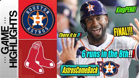 Houston Astros vs Boston Red Sox [FINAL/9] Highlights Aug 28, 2023 | MLB Highlights 2023