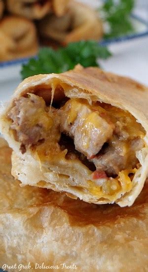 Fried Burritos - A Southwestern Classic - Great Grub, Delicious Treats