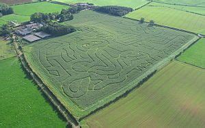 Corn maze - Wikipedia, the free encyclopedia | Halloween fun, Corn maze, Maze