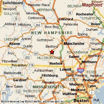 Where is Amherst, New Hampshire? see area map & more