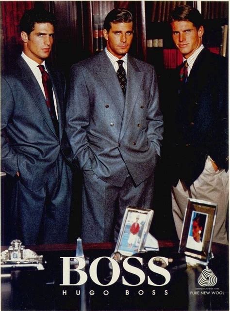 hugo boss power suits | Modern suits, Vintage mens fashion, Mens ...