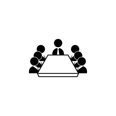 business meeting vector icon illustration 23279124 Vector Art at Vecteezy