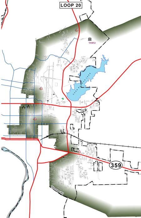 Webb County Santa Teresita Community Center 15014 Us - Map Clipart - Large Size Png Image - PikPng