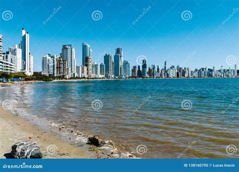 Balneario Camboriu Skyline, in Santa Catarina, Brazil Stock Image - Image of outdoor, latin ...