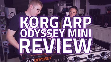 Korg ARP Odyssey Mini Review and Demo - The Best Analog Synth? - YouTube