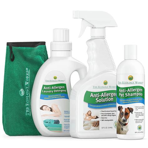 Buy The Ultimate Anti-en Kit – Anti-y Spray, Dog & Cat Dander Shampoo Remover + Hypoenic Laundry ...