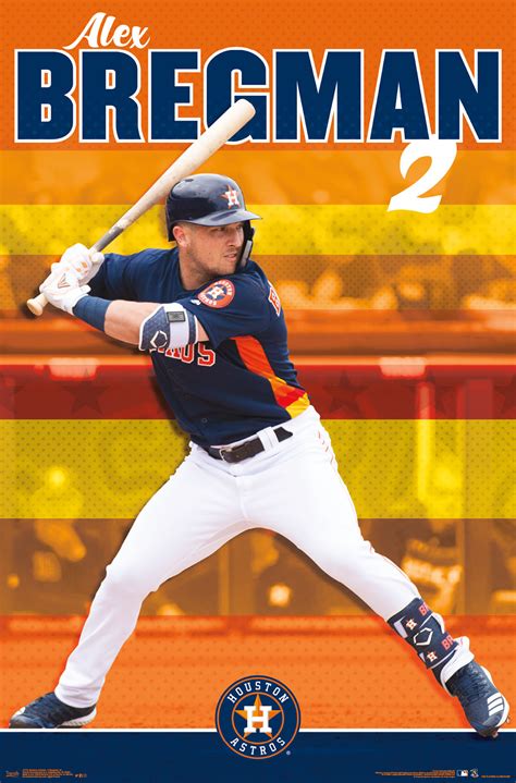 MLB Houston Astros - Alex Bregman 19 Wall Poster, 22.375" x 34 ...