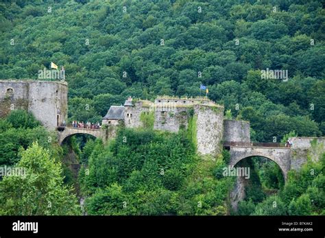 Castle Bouillon in the Luxembourg Province of Wallonia Belgium Europe ...