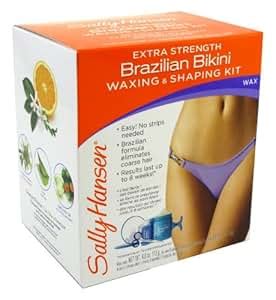 Amazon.com : Sally Hansen Brazillian Bikini Wax+Shape Kit : Hair Waxing Kits : Beauty