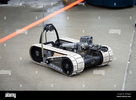 Military Tracked Remote Control Robot Stock Photo - Alamy