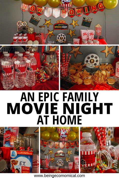 How To Throw An Epic Family Movie Night At Home - Ecomomical
