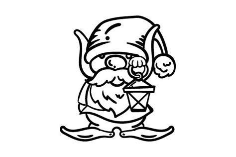 Gnome clipart line, Gnome line Transparent FREE for download on ...