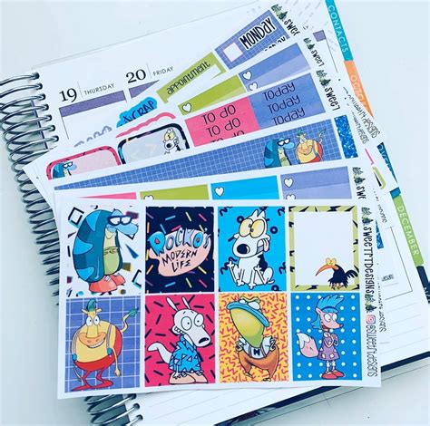 Deluxe Weekly Planner Sticker Kit - Etsy