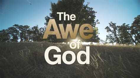 The Awe of God | Video Bible Study with John Bevere - YouTube