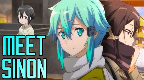 Meet Sinon! | Sword Art Online Wikia Features - YouTube