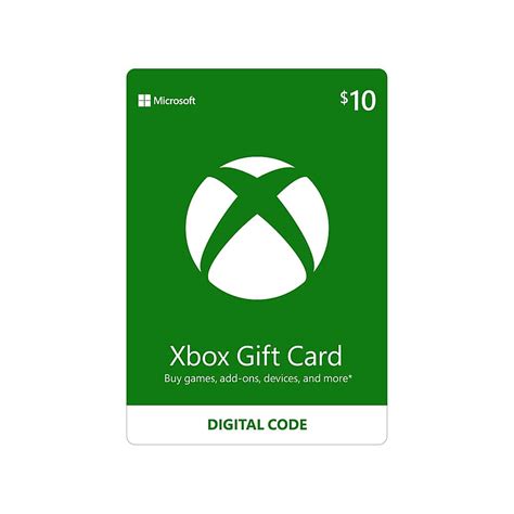 Microsoft Xbox $10 Gift Card [Digital] K4W-00018 - Best Buy