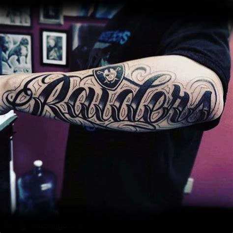 Raiders Chest Tattoos