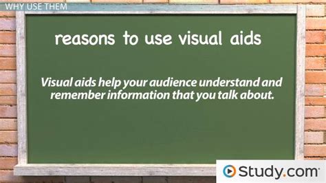 Visual Aids | Definition & Uses - Lesson | Study.com