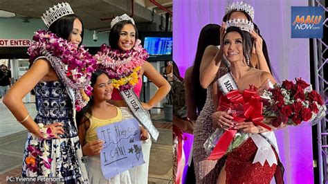 Maui duo crowned: Savannah Gankiewicz named Miss Hawaii USA, Noelani ...