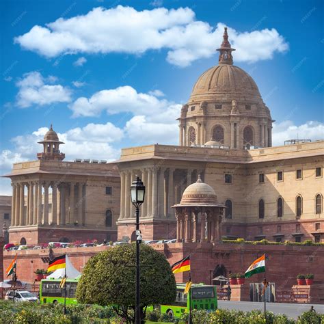 Premium Photo | Parliament building New Delhi India North Block