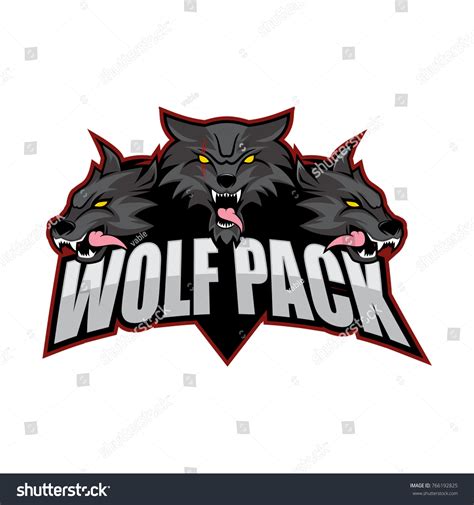 756 Wolf Pack Logo Images, Stock Photos & Vectors | Shutterstock