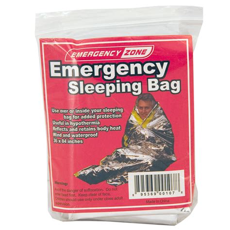 Sleeping Bag for Emergencies